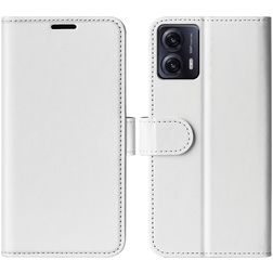 Mobigear Basic Motorola Moto G53 5G Hoesje Bookcase Portemonnee - Wit