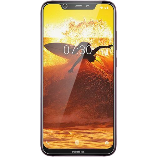 Mobigear Nokia 8.1 Glazen Screenprotector - Case Friendly