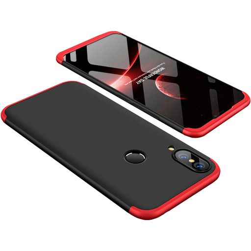 Mobigear TriGuard Huawei Nova 3 Hoesje Hardcase Backcover - Zwart