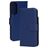 Mobiparts Wallet Samsung Galaxy S25 Edge Hoesje Echt Leer Bookcase Portemonnee - Blauw