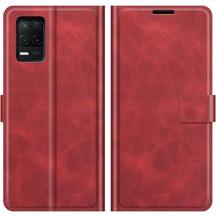 Mobigear Wallet Realme Narzo 30 5G‎ Hoesje Bookcase Portemonnee - Rood