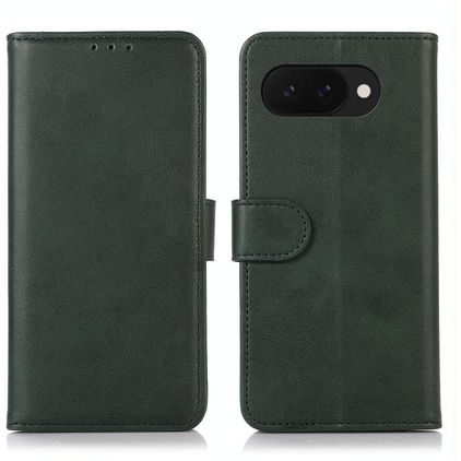 Mobigear Wallet Google Pixel 9a Hoesje Bookcase Portemonnee - Groen