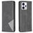 Mobigear Rhombus Slim Motorola Moto G53 5G Hoesje Bookcase - Zwart