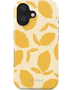 Burga Tough iPhone 16 Hoesje Hardcase Backcover Shockproof - Lemon Tart