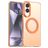 Mobigear Shockproof Samsung Galaxy S25 Edge MagSafe Hoesje Hardcase Backcover - Oranje