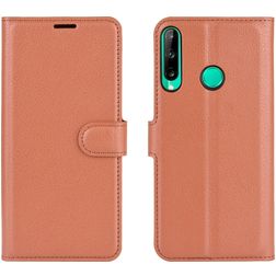 Mobigear Classic Huawei P40 Lite E Hoesje Bookcase Portemonnee - Bruin