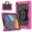 Mobigear RingGuard iPad 9 (2021) Hoes Hard Kunststof,Siliconen Backcover + Standaard - Magenta