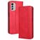 Mobigear Sensation Nokia G60 5G Hoesje Bookcase Portemonnee - Rood