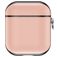 Valenta Snap Apple AirPods 1 Hoesje Echt Leer - Roze