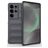 Mobigear Bumpy Samsung Galaxy S25 Ultra Hoesje Flexibel TPU Backcover - Grijs