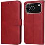 Mobigear Wallet iPhone 17 Pro Hoesje Bookcase Portemonnee - Rood