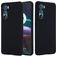 Mobigear Rubber Touch Motorola Edge 30 Siliconen Hoesje Backcover - Zwart