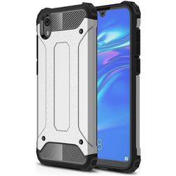 Mobigear Outdoor HONOR 8S Hoesje Hardcase Backcover Shockproof - Zilver