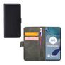 Mobilize Classic Gelly Wallet Motorola Moto G53 5G Hoesje Bookcase Portemonnee - Zwart