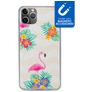 My Style Magneta iPhone 11 Pro Hoesje Flexibel TPU Backcover - Flamingo