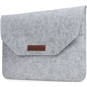 Mobigear Envelope Vilt Laptop Sleeve 13 inch Laptop hoes - Grijs