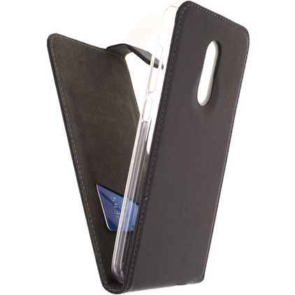 Mobilize Classic Gelly Alcatel A7 Hoesje Flipcase - Zwart