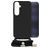 Mobilize Lanyard Gelly Samsung Galaxy A25 Flexibel TPU Hoesje met koord - Zwart