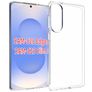 Mobigear Basics Doorzichtig Samsung Galaxy S25 Edge Hoesje Flexibel TPU Backcover - Transparant