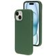 Mobiparts iPhone 15 Siliconen Hoesje Backcover - Forest Green