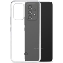 Mobilize Gelly Doorzichtig Samsung Galaxy A53 Hoesje Flexibel TPU Backcover - Transparant