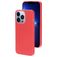 Mobiparts iPhone 13 Pro Siliconen Hoesje Backcover - Scarlet Red