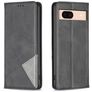 Mobigear Rhombus Slim Google Pixel 8a Hoesje Bookcase - Zwart