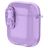 Mobigear Crystal Clip Apple AirPods 1 Hardcase Hoesje - Paars
