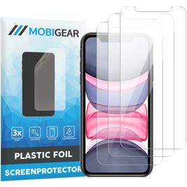 Mobigear iPhone 11 Screenprotector Folie - Case Friendly (3-Pack)