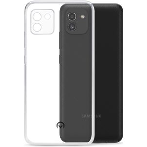 Mobilize Gelly Doorzichtig Samsung Galaxy A03 Hoesje Flexibel TPU Backcover - Transparant