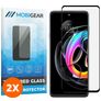 Mobigear Premium Motorola Edge 20 Lite Glazen Screenprotector - Case Friendly - Zwart (2-Pack)