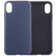 Mobigear Racing iPhone XS Max Hoesje Flexibel TPU Backcover - Blauw