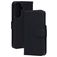 Mobiparts Wallet Samsung Galaxy A57 Hoesje Echt Leer Bookcase Portemonnee - Zwart