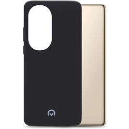 Mobilize Rubber Gelly Huawei P50 Pro Hoesje Flexibel TPU Backcover - Matt Black