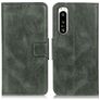 Mobigear Classy Sony Xperia 5 IV Hoesje Bookcase Portemonnee - Groen