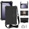 Mobigear HexStrap Samsung Galaxy Tab A11 Hoes EVA-schuim Backcover + Schouderband - Zwart