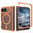 Mobigear Shockproof iPhone Duo MagSafe Hoesje Hardcase Backcover - Oranje