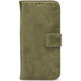 My Style Flex Wallet Samsung Galaxy S25 Plus Hoesje Bookcase Portemonnee - Olive