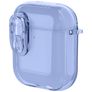 Mobigear Crystal Clip Apple AirPods 2 Hardcase Hoesje - Blauw