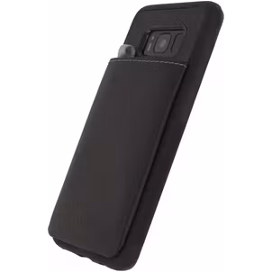 Mobilize Gelly Card Samsung Galaxy S8 Hoesje Flexibel TPU Backcover met Pasjeshouder - Zwart