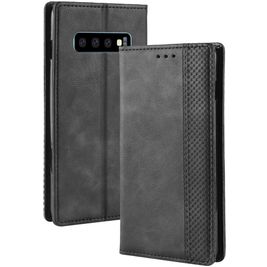 Mobigear Sensation Samsung Galaxy S10 Hoesje Bookcase Portemonnee - Zwart
