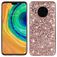 Mobigear Shockproof Glitter Powder TPU Case Rose Gold Huawei Mate 30