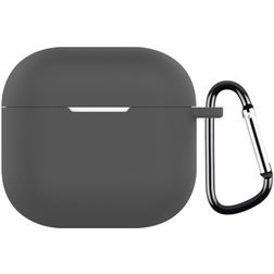 Mobigear Colors Apple AirPods 4 Hoesje Flexibel Siliconen - Grijs
