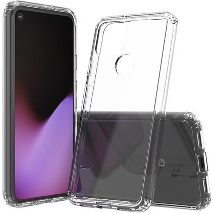 Mobigear Crystal Doorzichtig Google Pixel 5 Hoesje Hardcase Backcover - Transparant