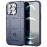 Mobigear Rugged Shield iPhone 13 Pro Max Hoesje Flexibel TPU Backcover Shockproof - Blauw