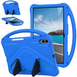 Mobigear AeroArmor Samsung Galaxy Tab S11 Ultra Hoes EVA Schuim Backcover + Stylus Houder + Standaard - Blauw