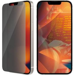 PanzerGlass Classic Fit iPhone 13 Glazen Screenprotector Privacy - Case Friendly