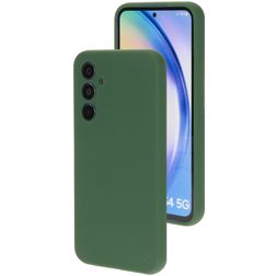 Mobiparts Samsung Galaxy A54 Siliconen Hoesje Backcover - Forest Green