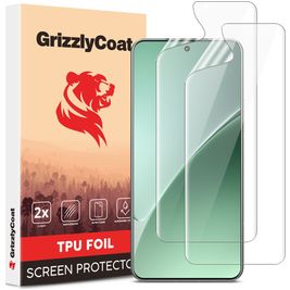 GrizzlyCoat Xiaomi 15 Pro Hydrogel TPU Screenprotector - Case Friendly (2-Pack)