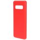 Mobiparts Samsung Galaxy S10 Siliconen Hoesje Backcover - Scarlet Red